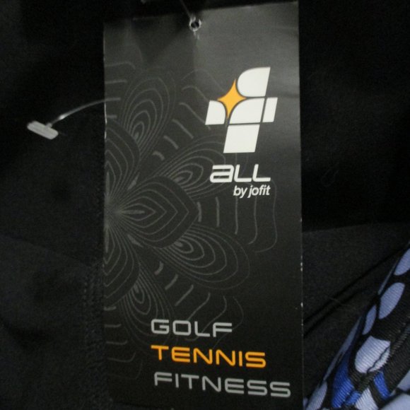 Jofit skort NEW navy & lavender stretchy skort size L - Picture 2 of 9